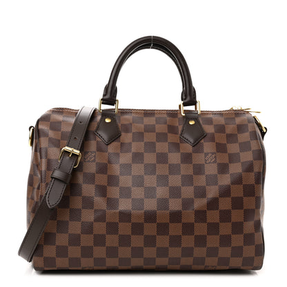Louis Vuitton Damier Ebene Speedy Bandouliere 30 1 of 9
