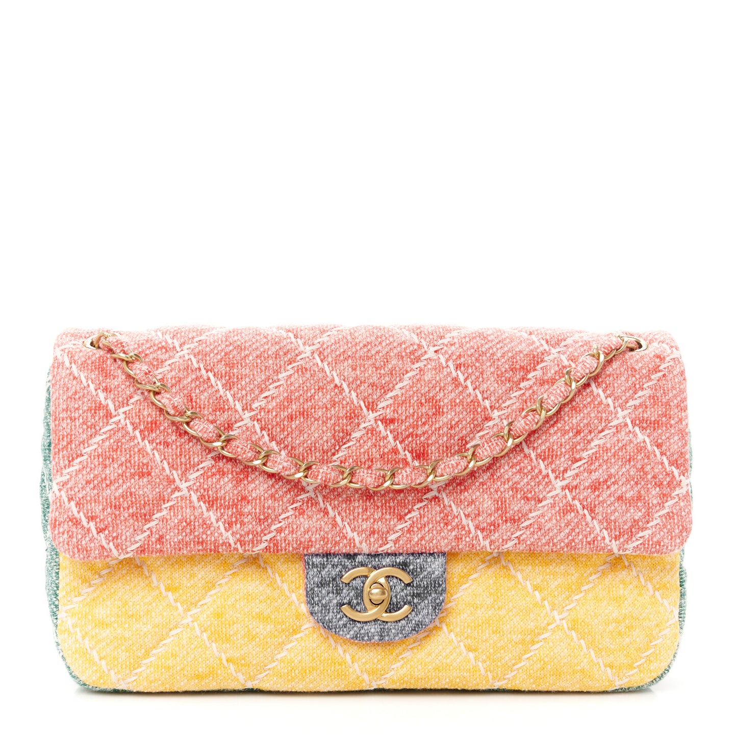 Jersey Quilted Jumbo Fabrics and Co Flap Multicolor