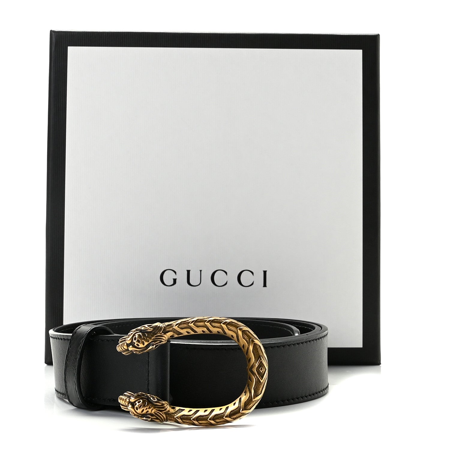 Gucci Calfskin Dionysus 30mm Belt 90 36 Black 5 of 5