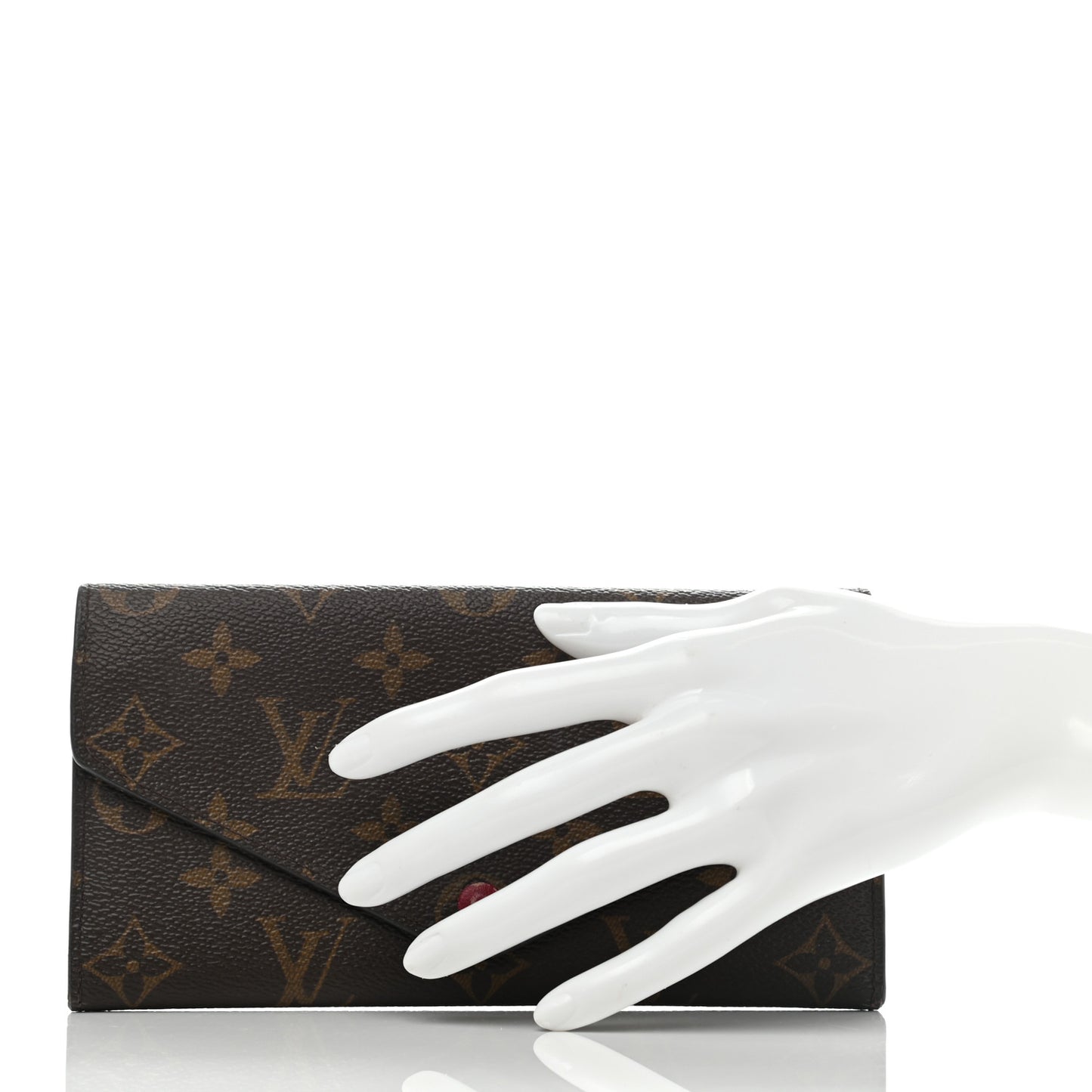Monogram Josephine Wallet Fuchsia