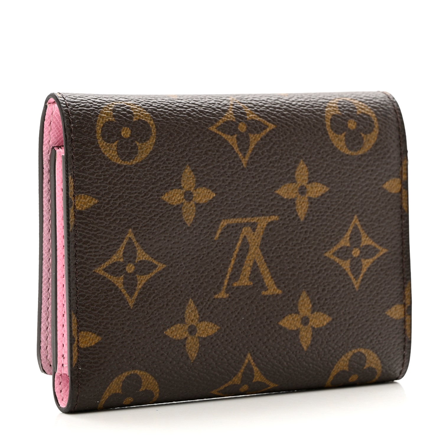 Louis Vuitton Monogram 2021 Christmas Animation Japanese Garden Victorine Wallet Wisteria Pink 3 of 6