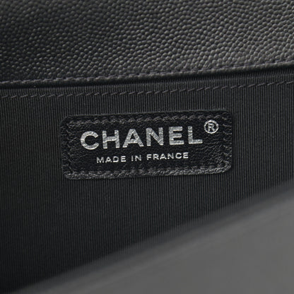 Chanel Caviar Quilted Medium Boy Flap So Black 6 of 14