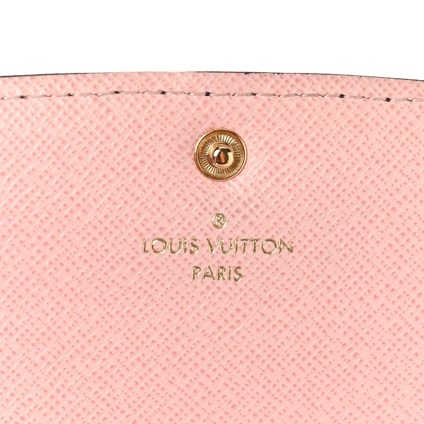 Monogram Emilie Wallet Rose Ballerine