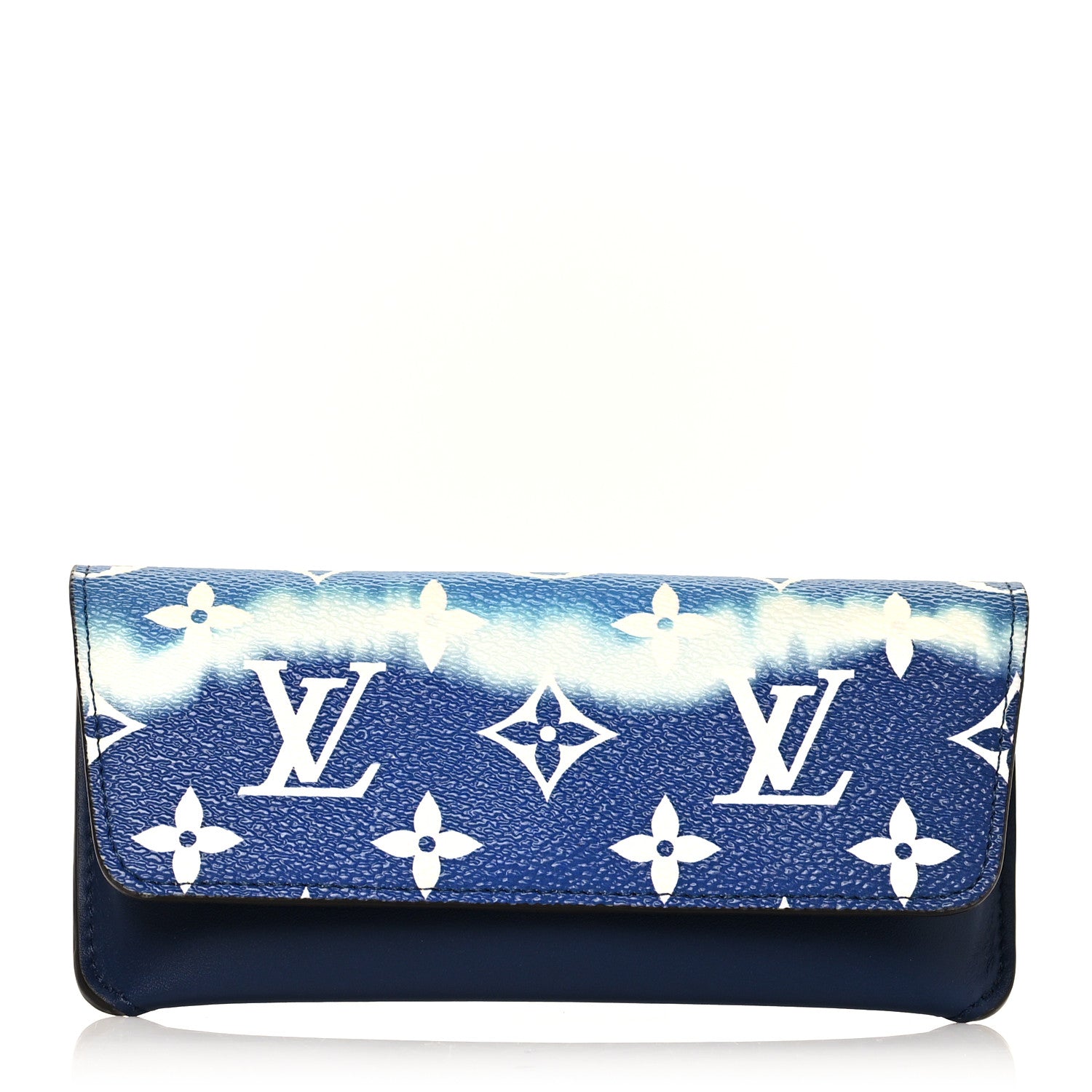 Louis Vuitton Monogram Escale Sunglass Case Blue 1 of 9