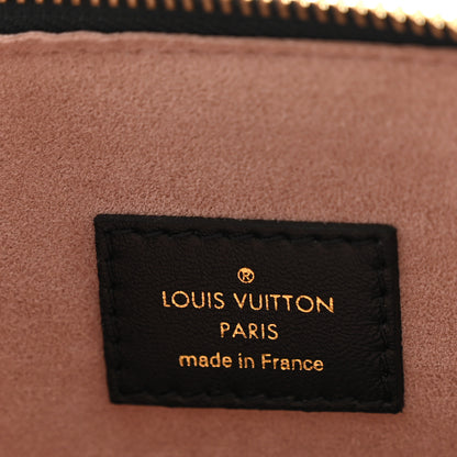 Louis Vuitton Lambskin Embossed Monogram Coussin PM Black 8 of 11
