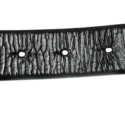 Chanel Crumpled Calfskin Pearl CC Belt 105 42 Black 3 of 8