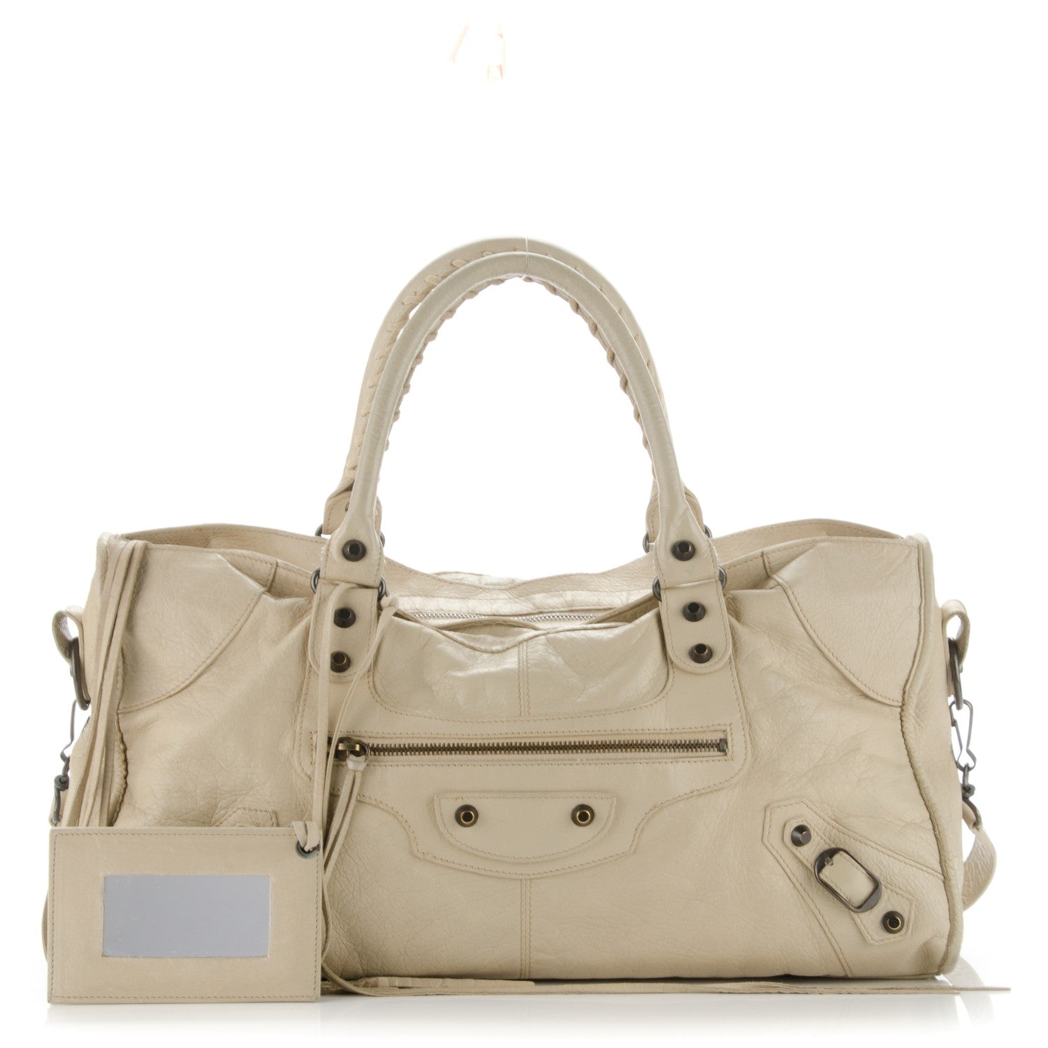 Balenciaga Agneau Classic Hardware Part Time Praline 1 of 8