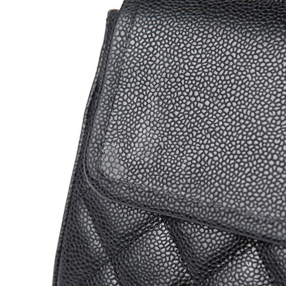 Chanel Caviar Quilted Maxi Double Flap Black 8 of 11