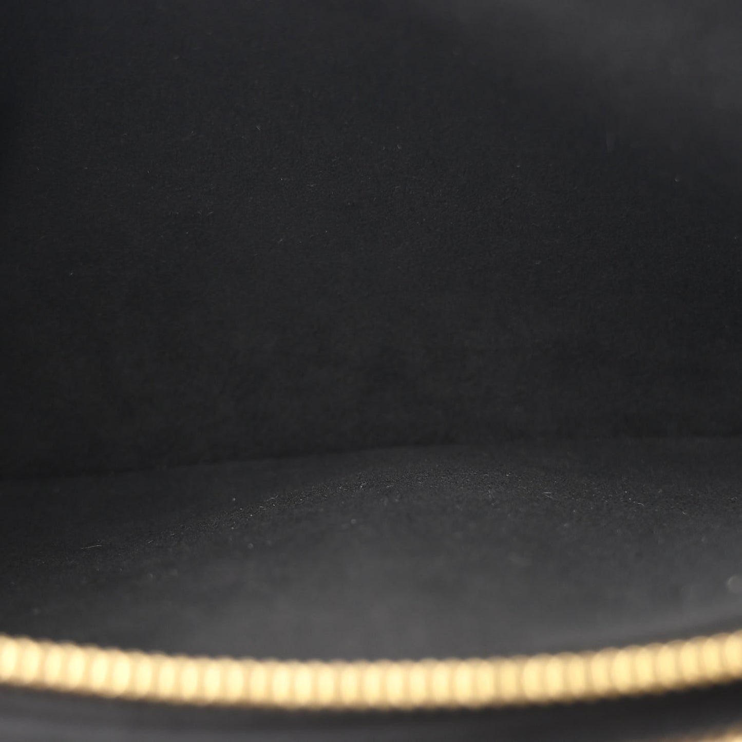 Empreinte Monogram Giant Double Zip Pochette Black Cream