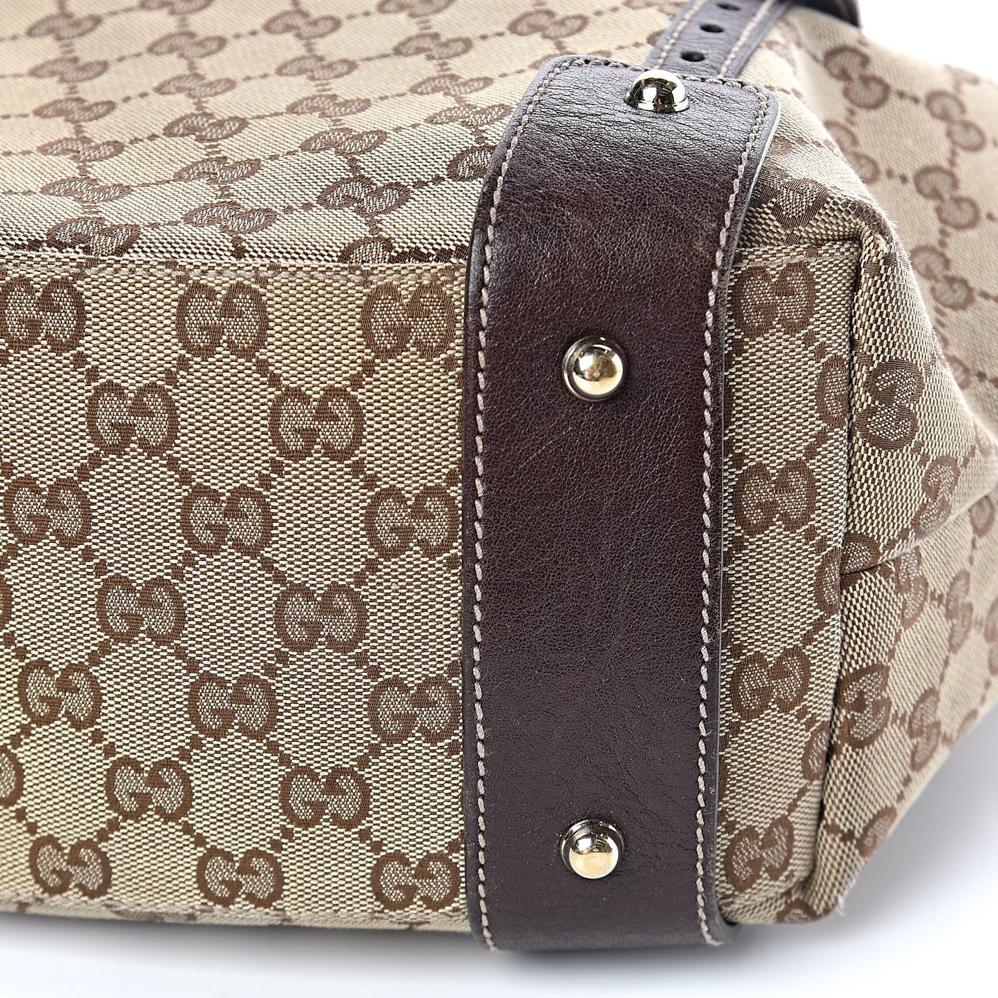 Monogram Medium Pelham Shoulder Bag Dark Brown
