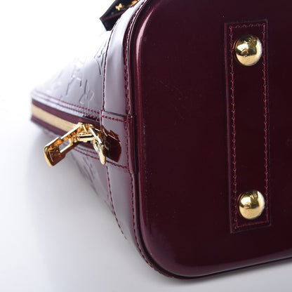 Louis Vuitton Vernis Alma PM Rouge Fauviste 9 of 15