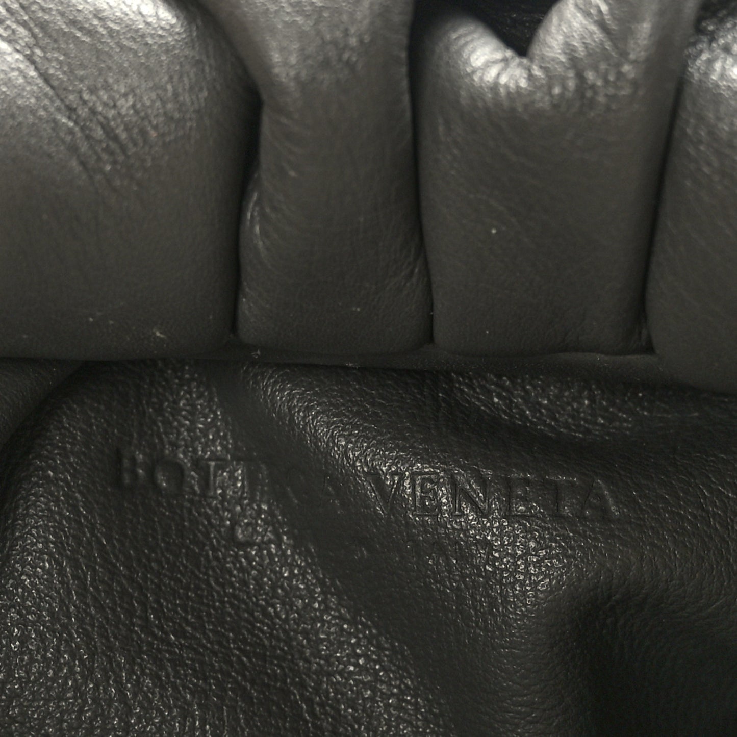 Smooth Butter Calfskin Small The Shoulder Pouch Grey