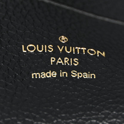 Louis Vuitton Empreinte Double Zip Pochette Black 7 of 11