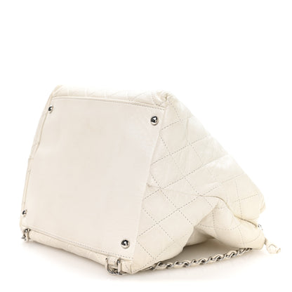 Chanel Lambskin Quilted Beijing Backpack Bag White 10 of 10