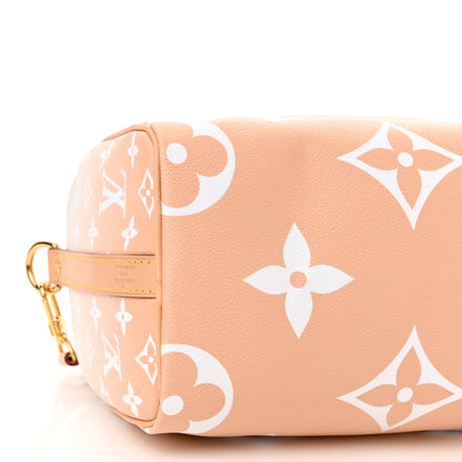 Louis Vuitton Monogram Giant By The Pool Speedy Bandouliere 25 Brume 8 of 10