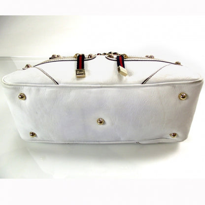 Gucci Leather Small Capri Tote White 4 of 11