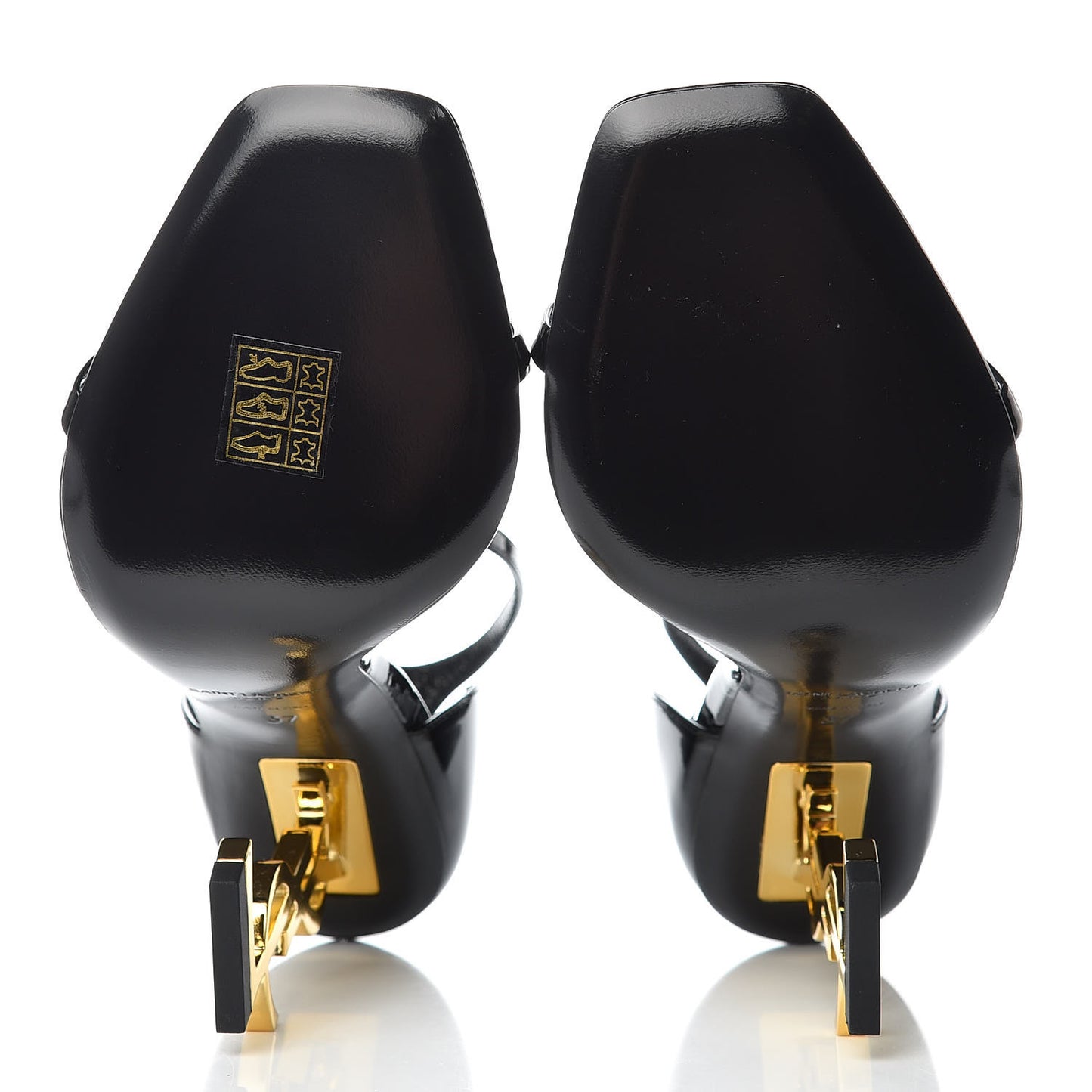 Patent Opyum Sandals 37 Black