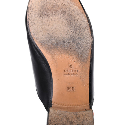 Gucci Calfskin Womens Princetown Slippers 39.5 Black 6 of 13
