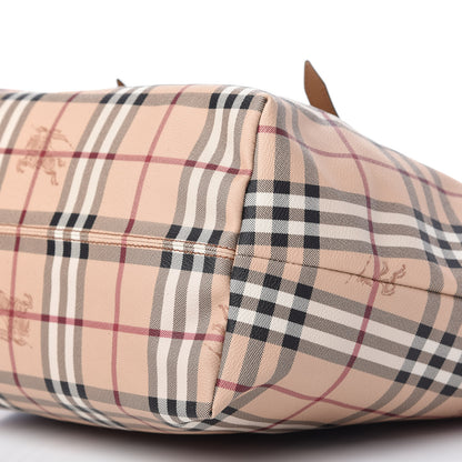 Burberry Haymarket Check Medium Salisbury Tote Camel 7 of 12