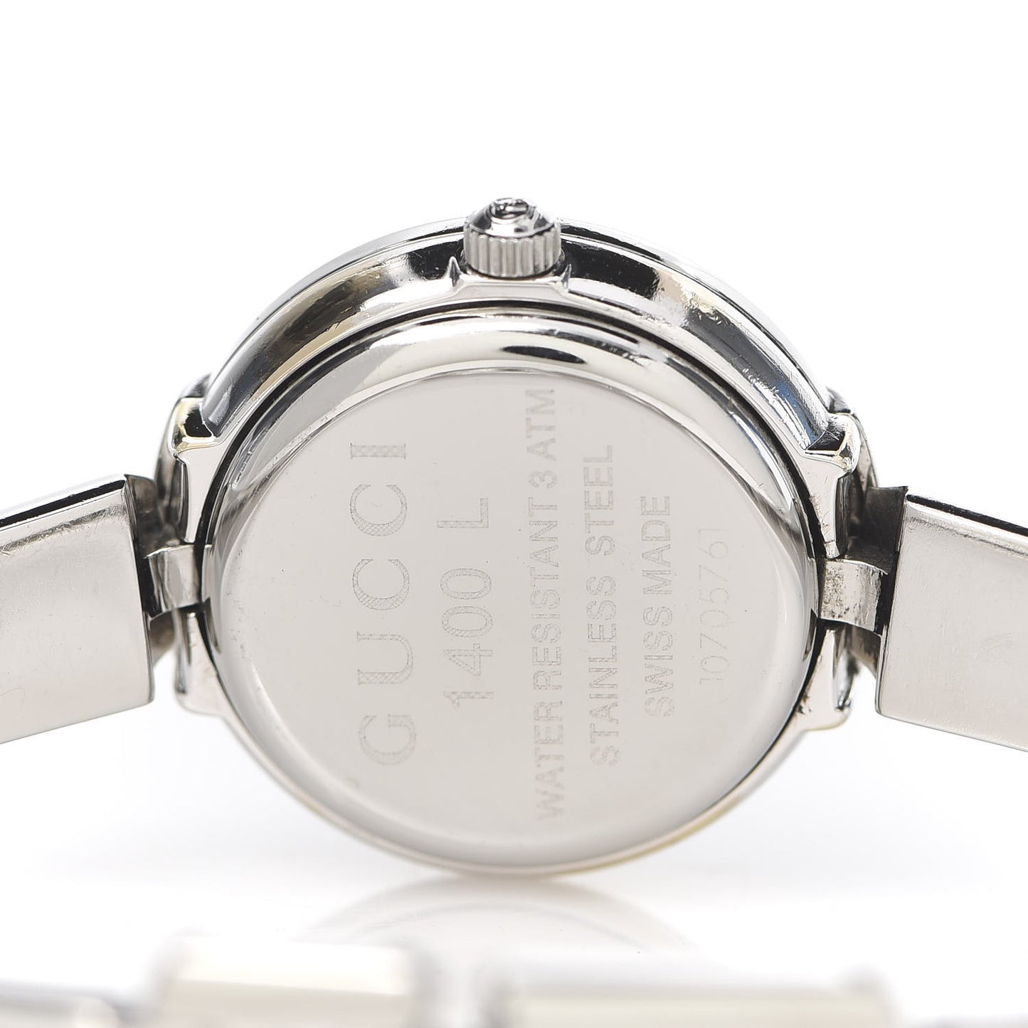 Stainless Steel Pink Mother of Pearl 25mm 1400L Quartz Watch