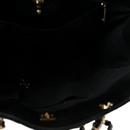 Chanel Caviar Quilted Large Shopping Tote Black 5 of 10