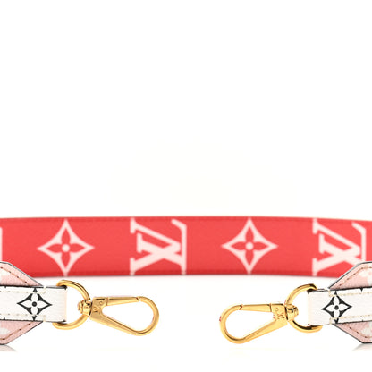 Louis Vuitton Monogram Giant Bandouliere Shoulder Strap Rouge 3 of 4