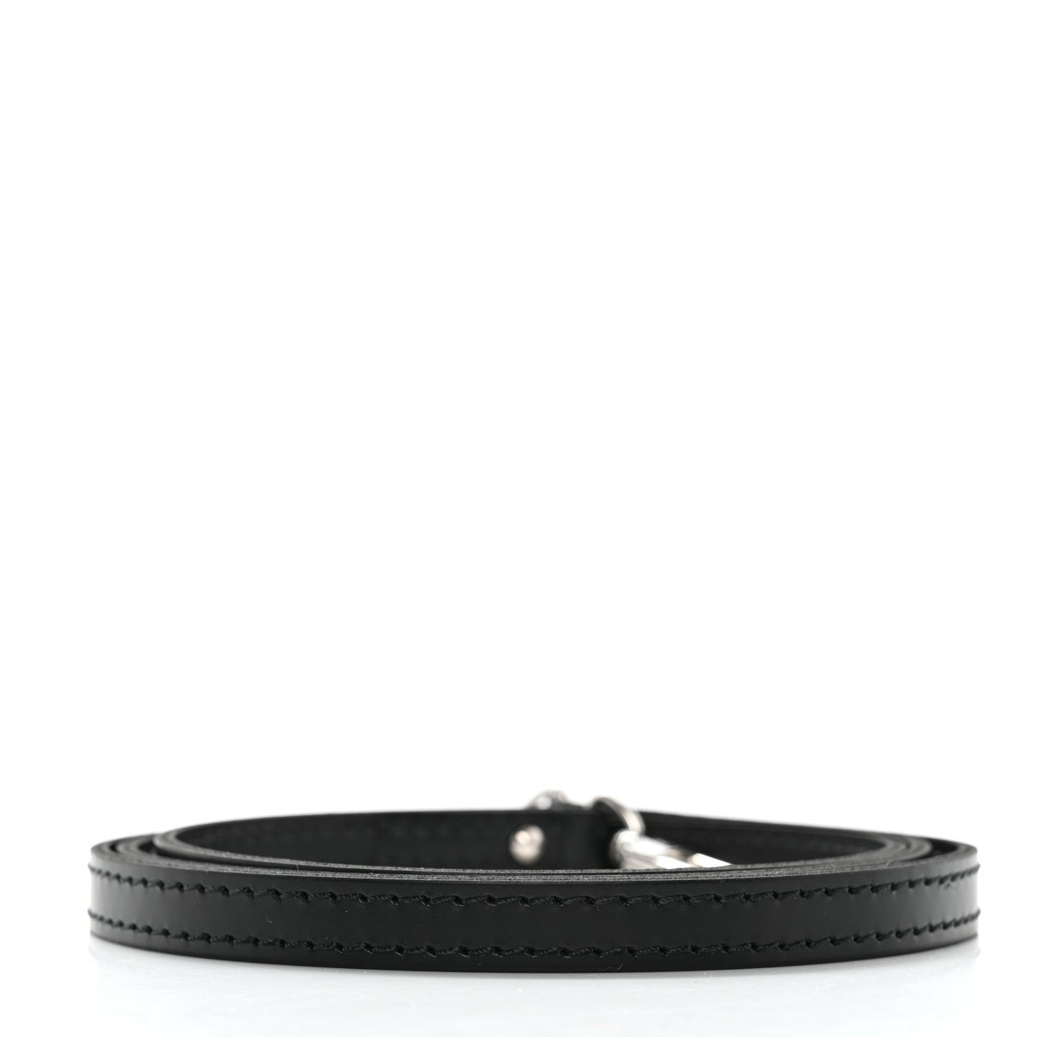 Louis Vuitton Calfskin Alma BB Shoulder Strap Black 2 of 4