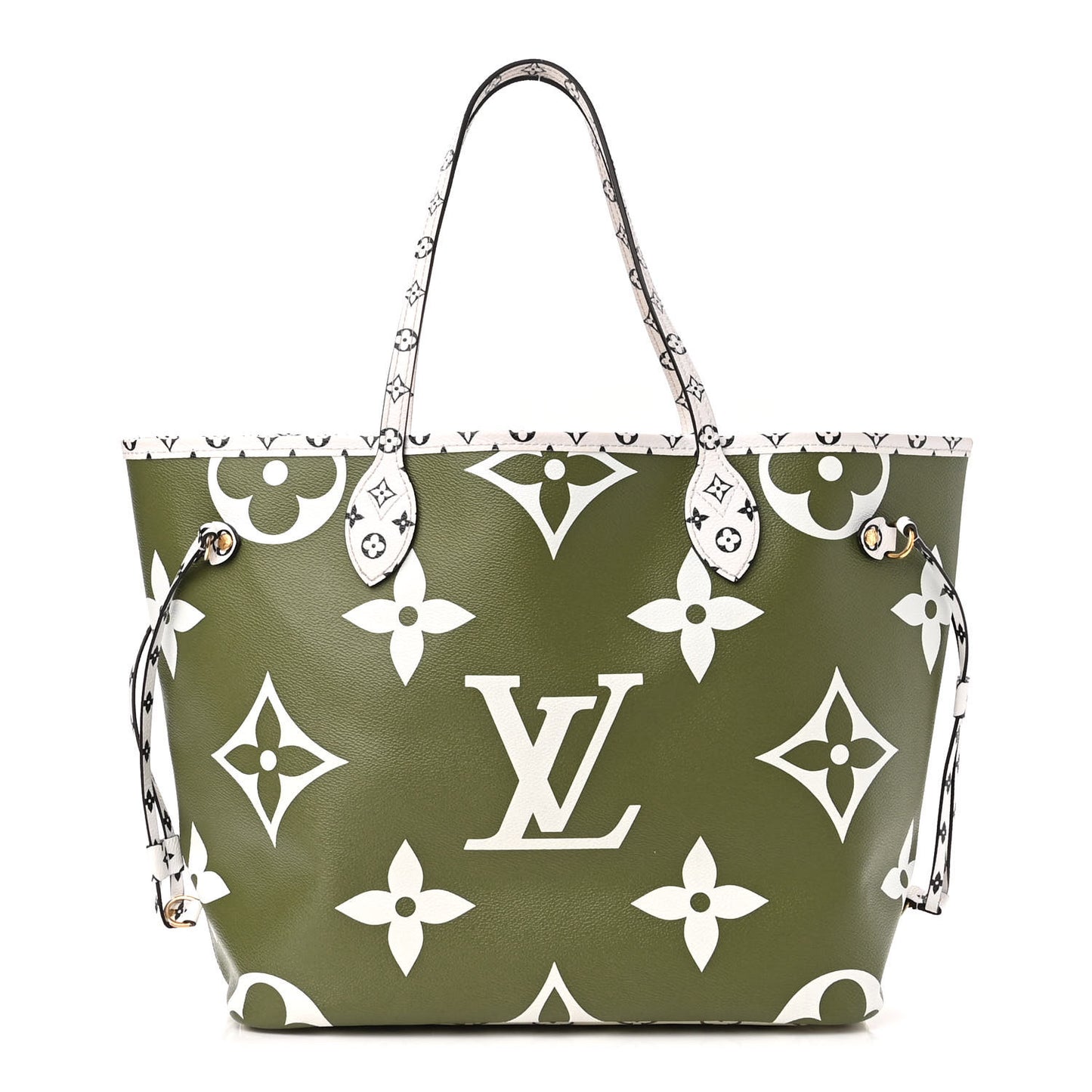 Monogram Giant Neverfull MM Kaki