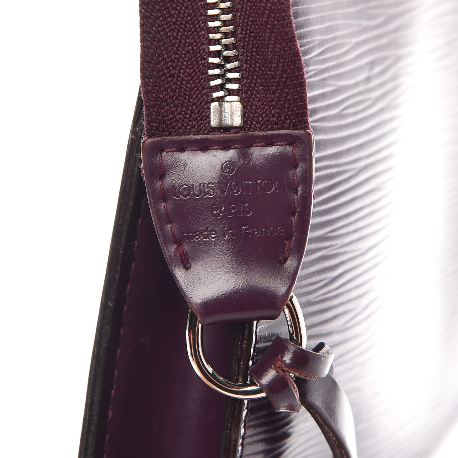 Louis Vuitton Epi Pochette Accessories 24 Cassis 6 of 10