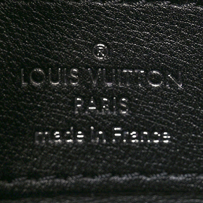 Louis Vuitton Calfskin Karung Beaded 57th Street NYC Skyline Capucines BB Black 6 of 10