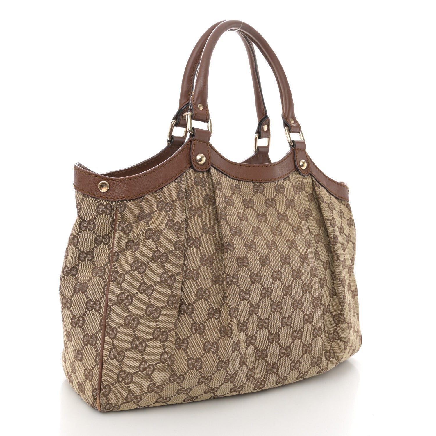 Gucci Monogram Medium Sukey Tote Brown 3 of 11