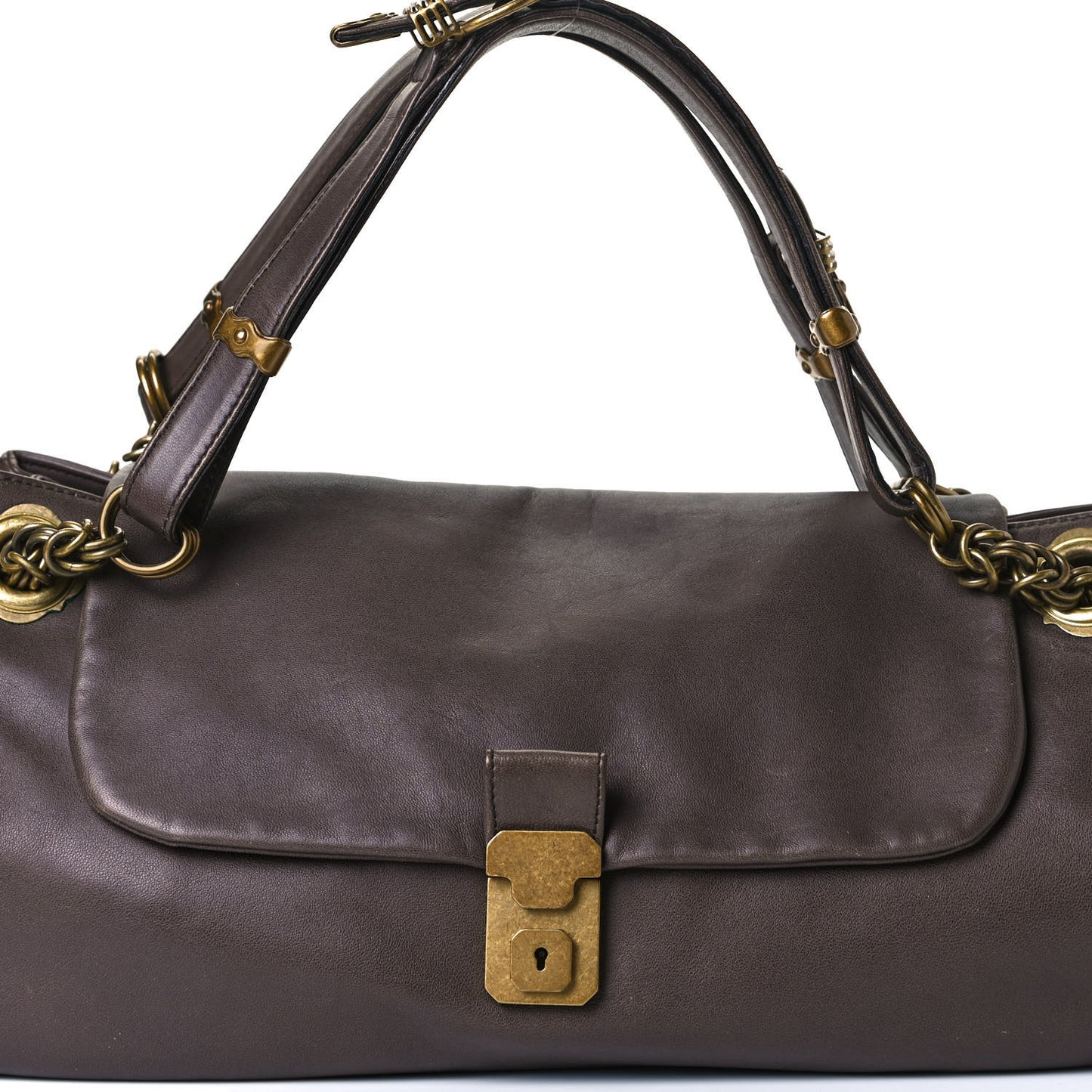 Nappa Intrecciato Napoli Shoulder Bag