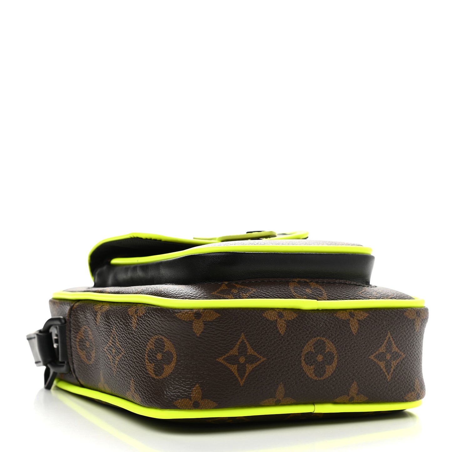 Monogram Macassar Christopher Wearable Wallet Fluorescent Yellow