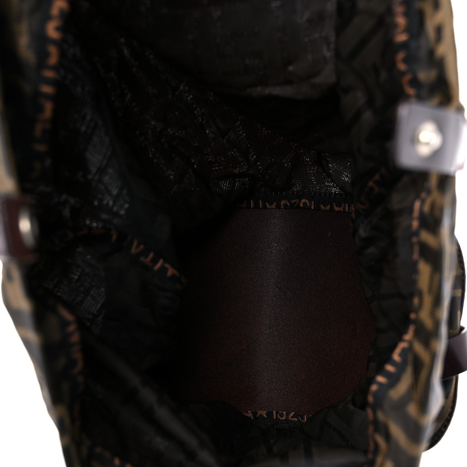 Fendi Zucca Calfskin Tote Tobacco 5 of 18