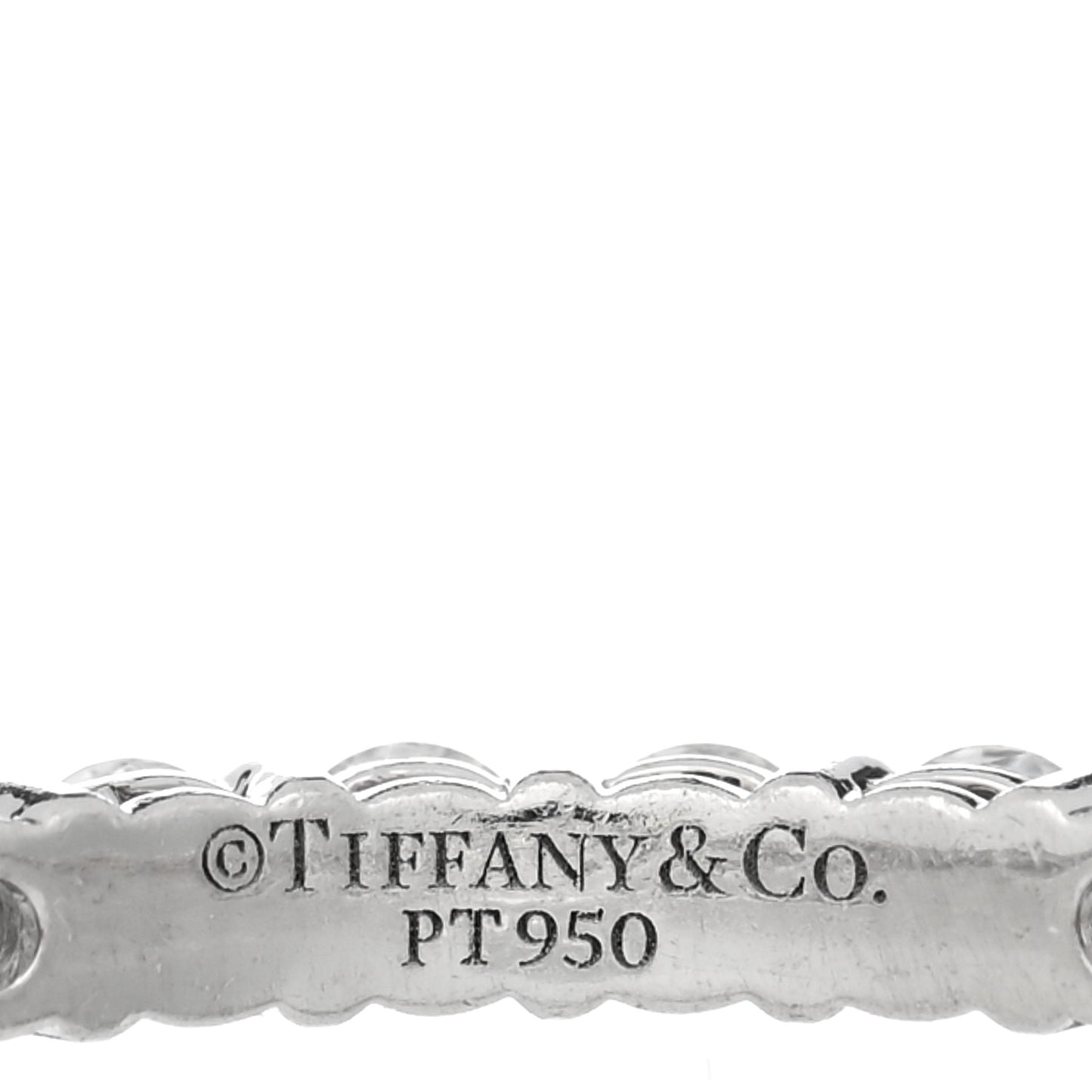 Platinum Diamond 2.2mm Full Circle Forever Band Ring 52 6