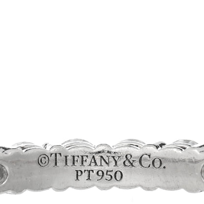 Tiffany Platinum Diamond 2.2mm Full Circle Forever Band Ring 52 6 4 of 4