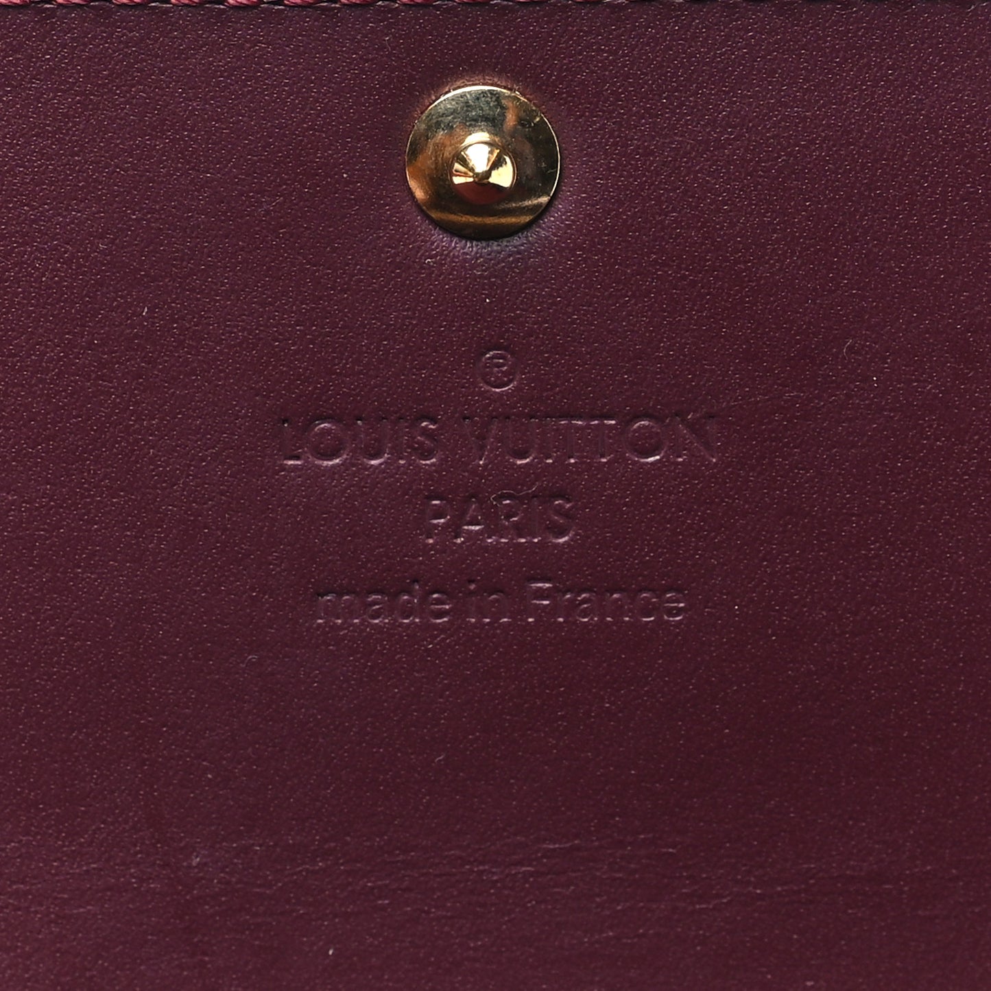 Vernis Sarah Wallet Rouge Fauviste