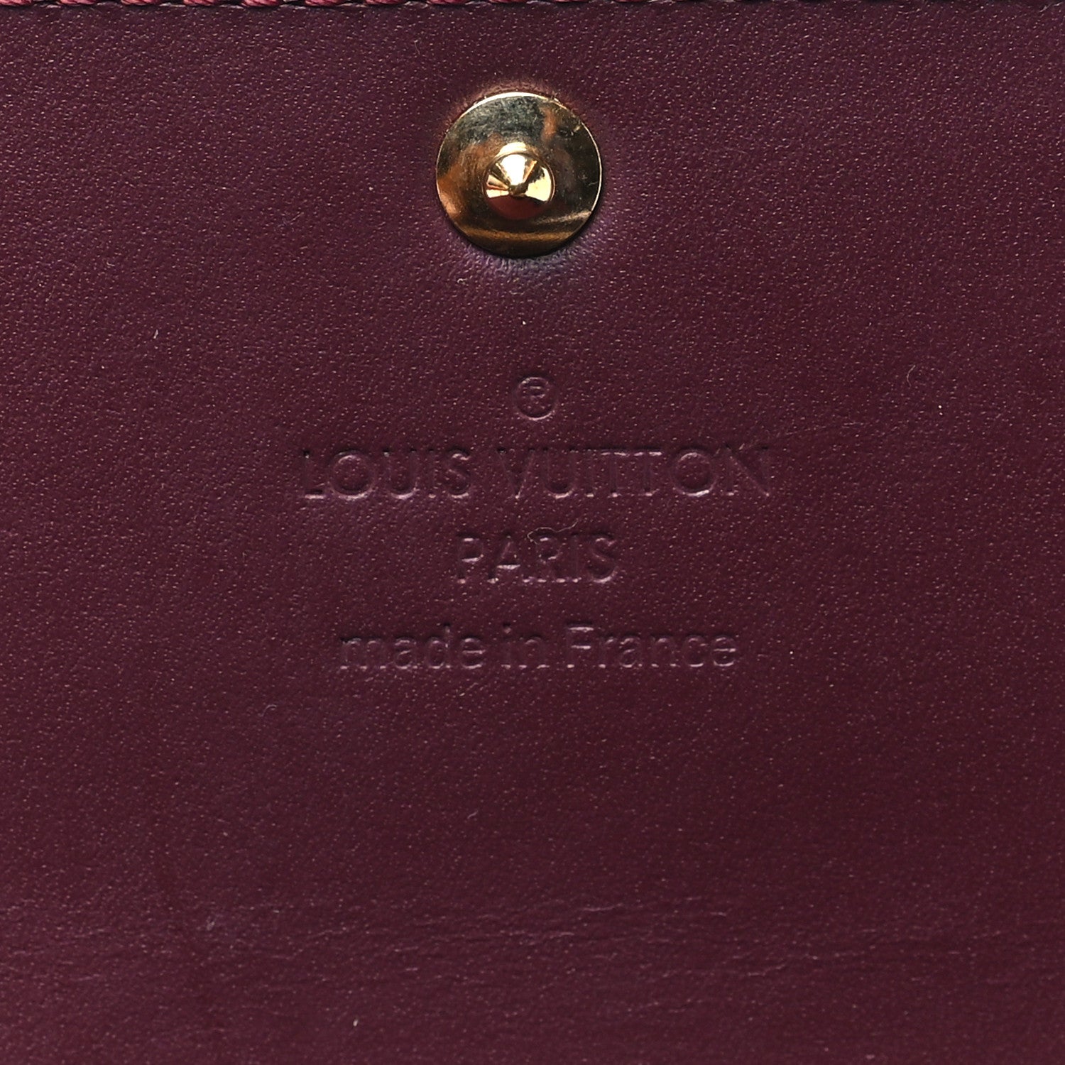 Louis Vuitton Vernis Sarah Wallet Rouge Fauviste 6 of 8