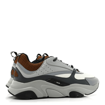 Christian Dior Technical Mesh Calfskin Mens B22 Sneakers 44 Multicolor 4 of 10