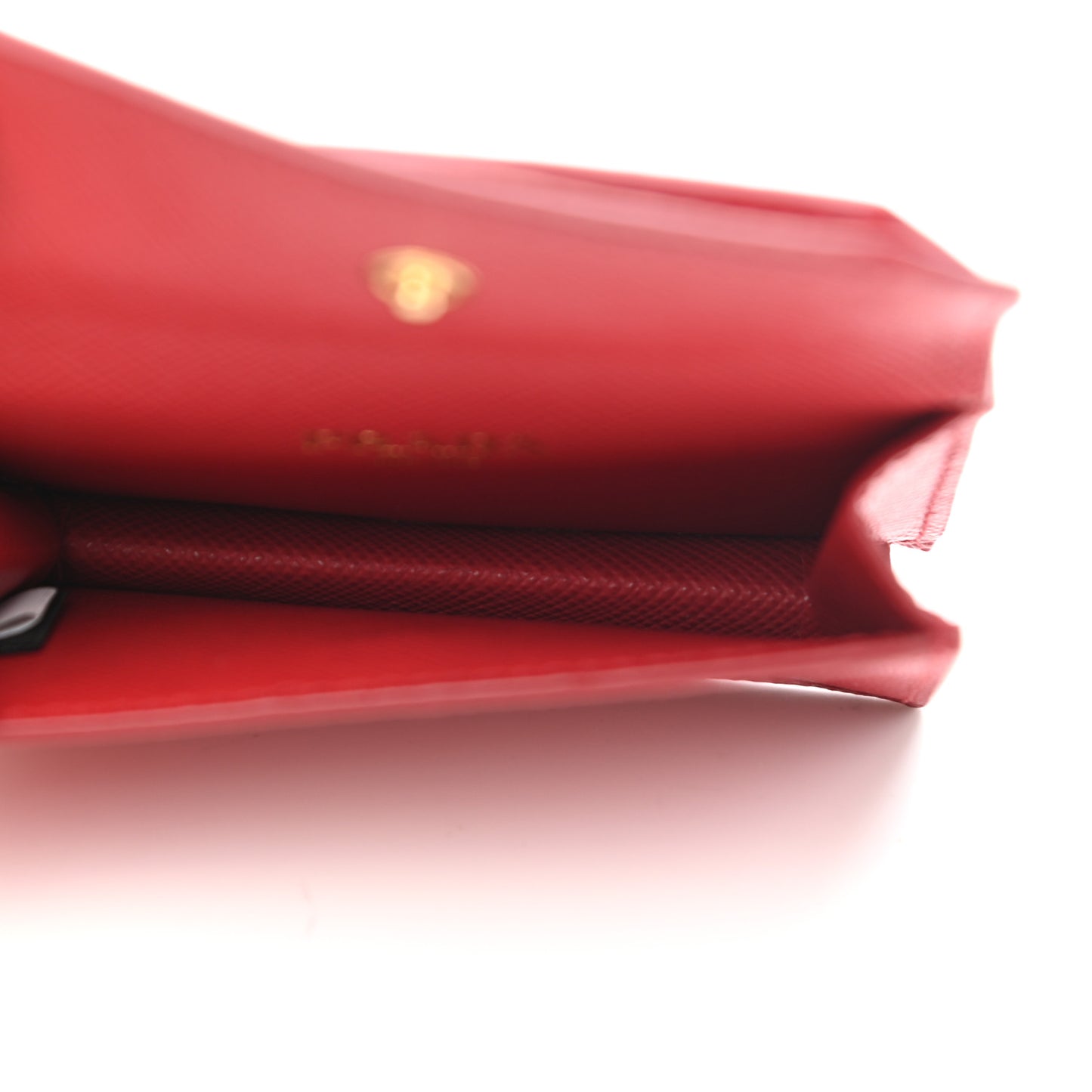 Saffiano Card Holder Fuoco