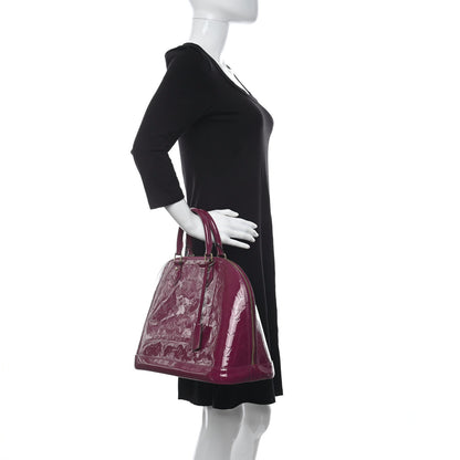 Louis Vuitton Vernis Alma MM Amethyste 2 of 12