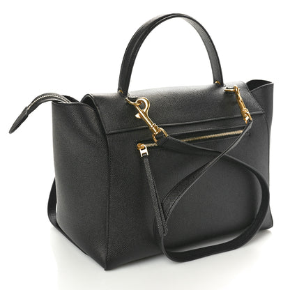 Celine Grained Calfskin Mini Belt Bag Black 3 of 11