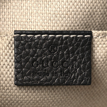 Gucci Pebbled Calfskin Small Soho Disco Bag Black 6 of 11