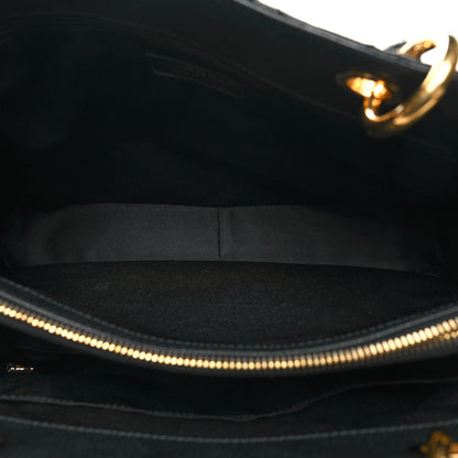 Chanel Caviar Quilted Grand Shopping Tote GST Black 5 of 13
