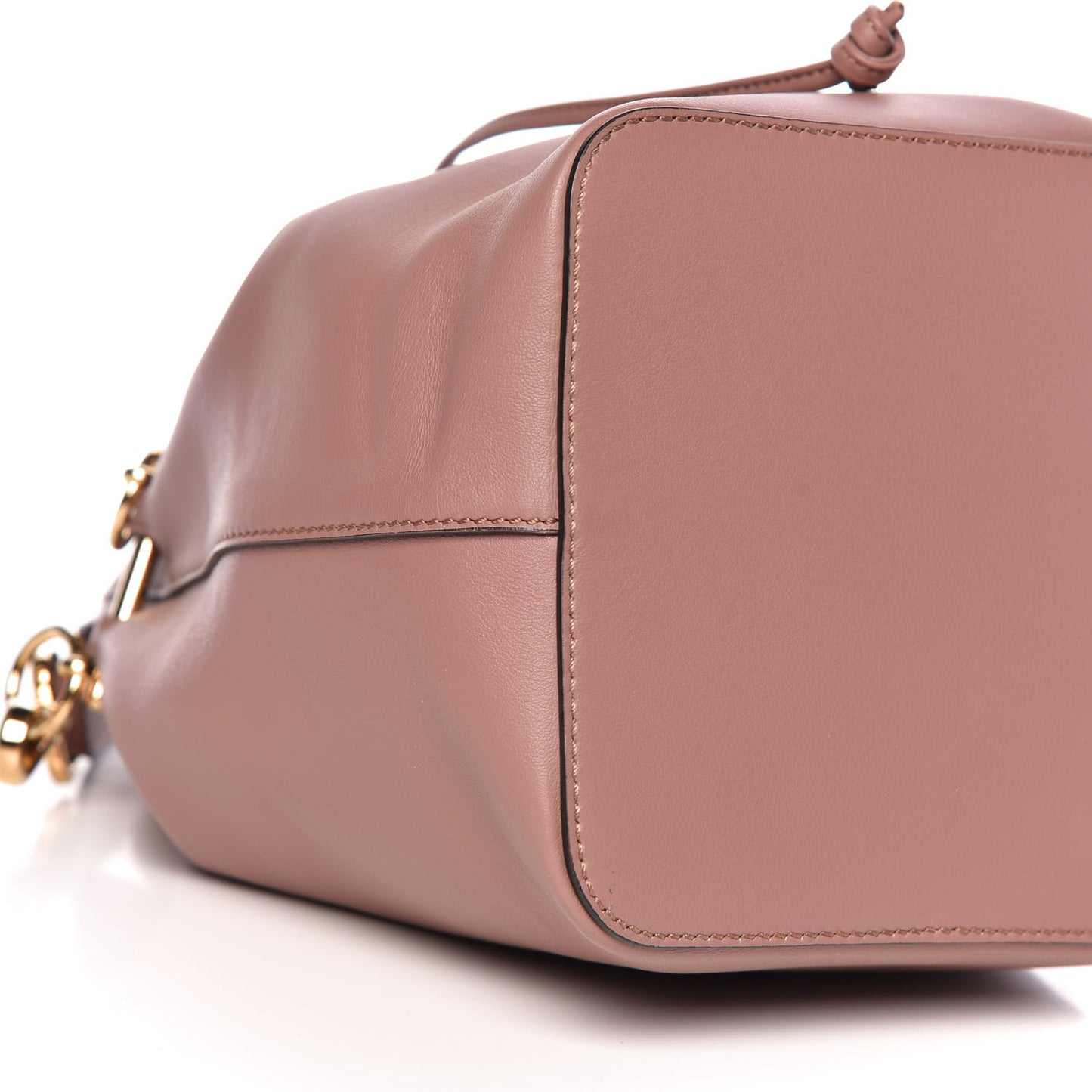 Vitello Grace Matte F is Fendi Grande Mon Tresor Bucket Bag English Rose