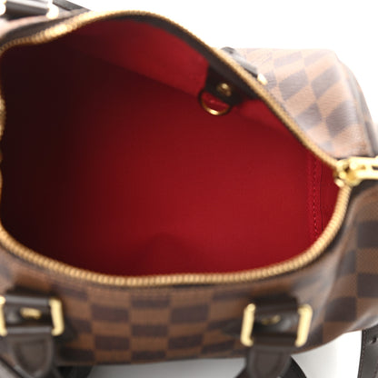 Louis Vuitton Damier Ebene Speedy Bandouliere 25 5 of 9
