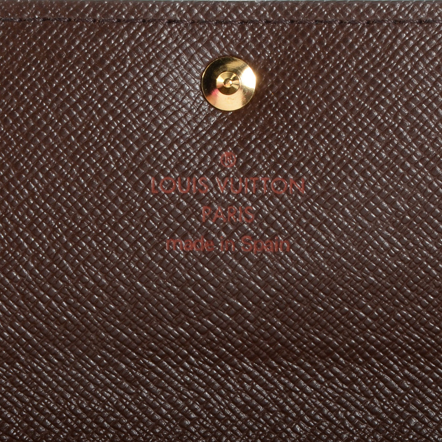 Damier Ebene Sarah Wallet
