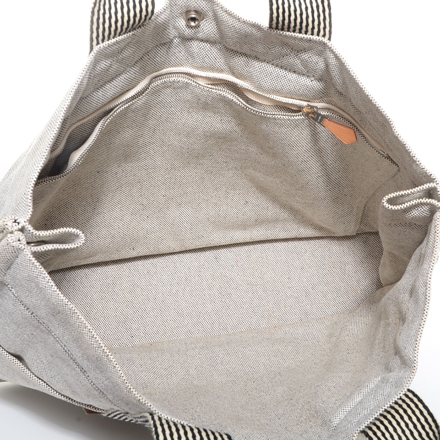 Hermes Canvas Fourre Tout MM Tote 5 of 14