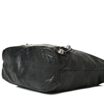 Balenciaga Chevre Giant 21 Silver Hardware Day Hobo Black 7 of 27