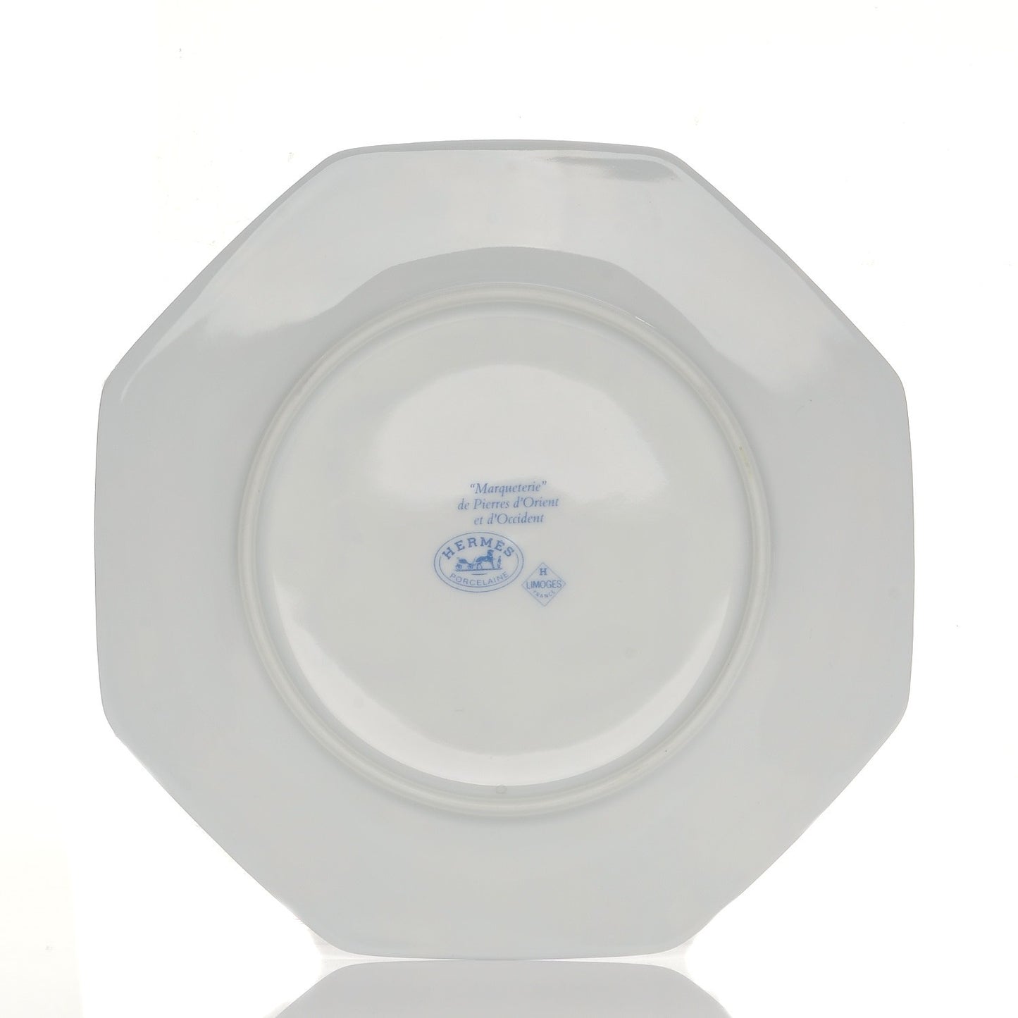 Porcelain Marqueterie de Pierres d'Orient et d'Occident Bread and Butter Plate